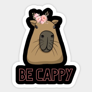 Be Cappy Sticker